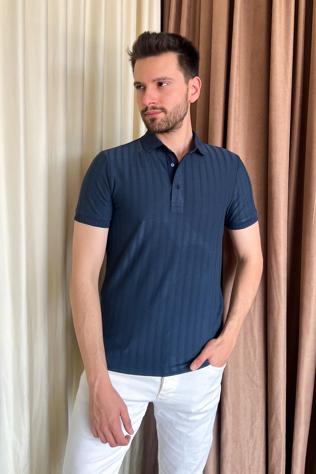 MPL Men's Polo Neck T-shirt 3217 - Kutaisi