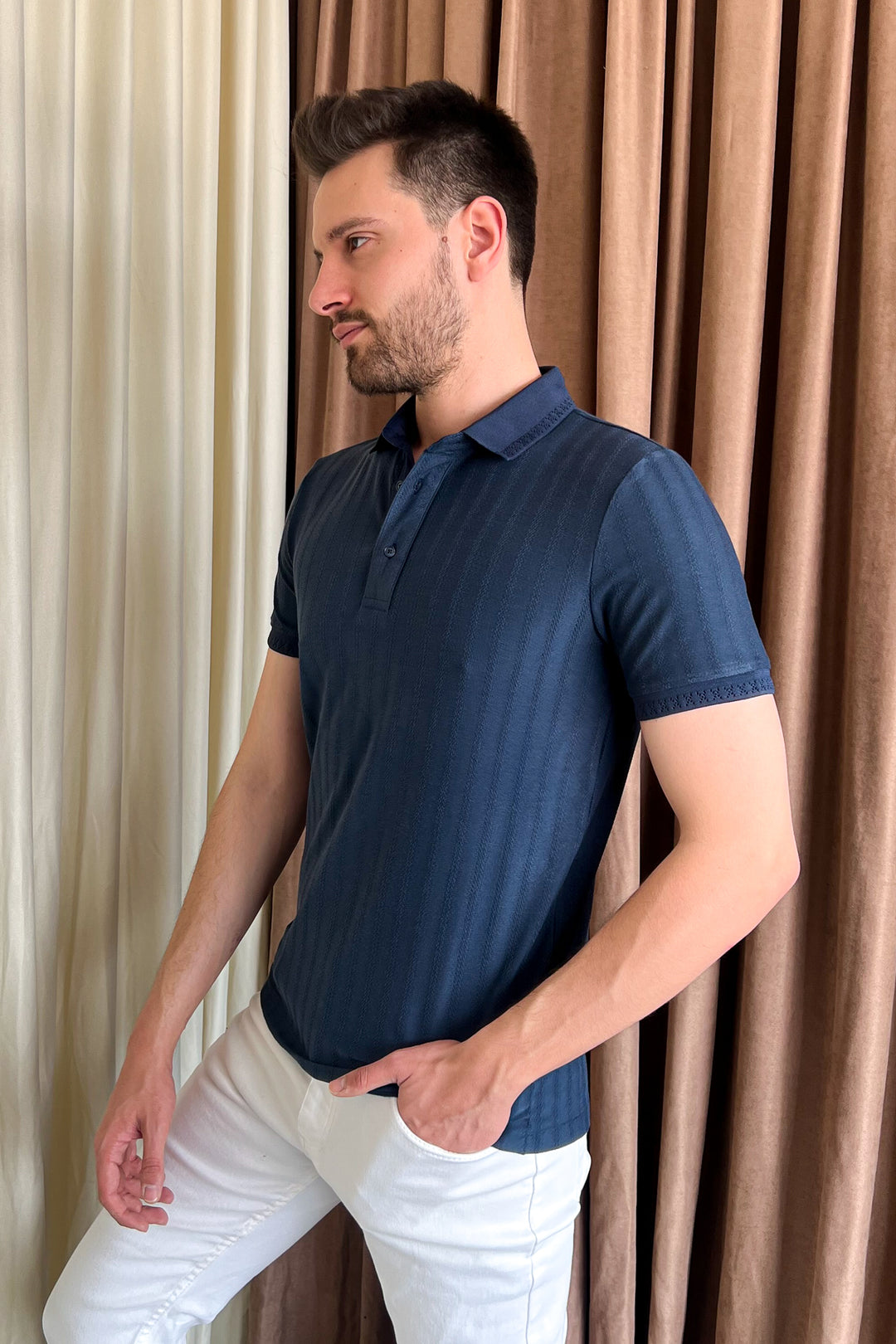 MPL Men's Polo Neck T-shirt 3217 - Kutaisi