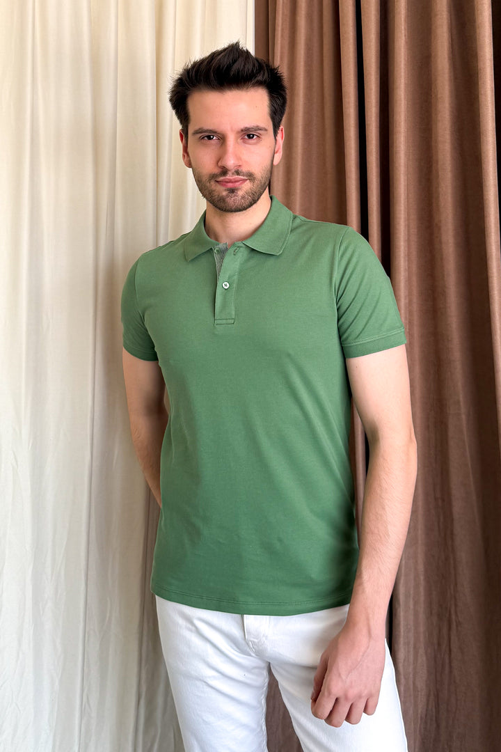 MPL Men's Polo Neck T-shirt 3225 - Victorville