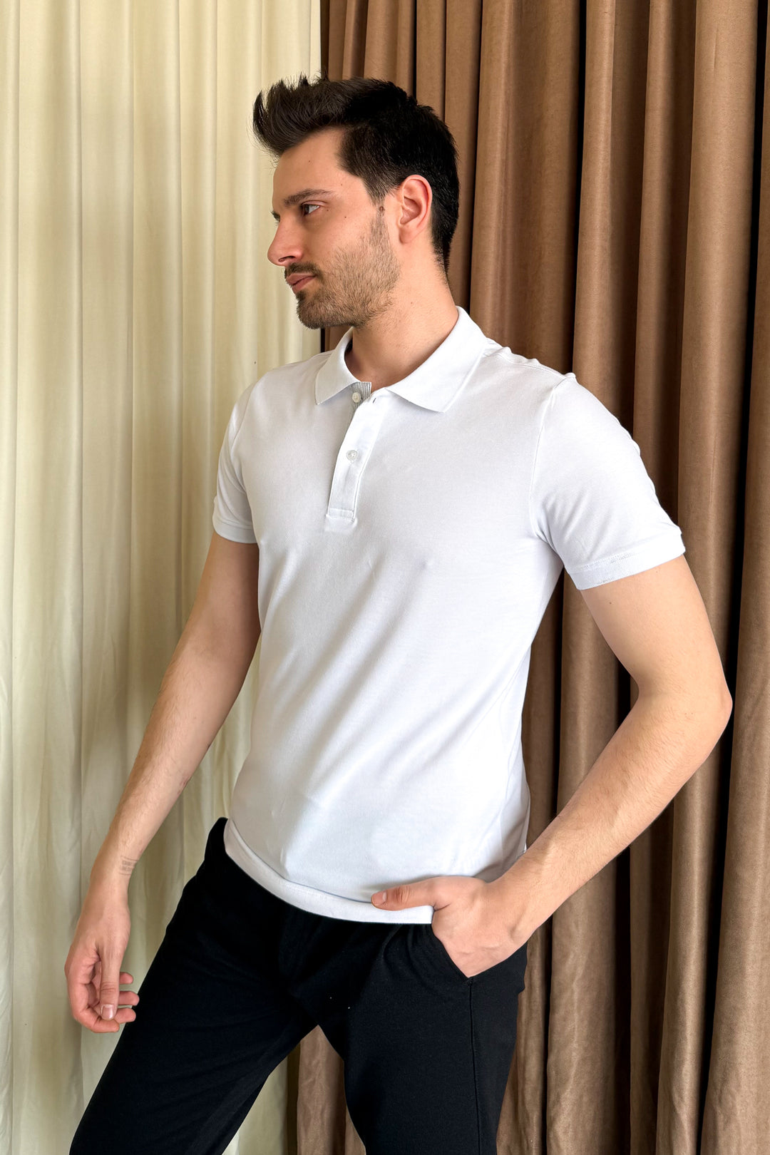 MPL Men's Polo Neck T-shirt 3225 - Tamworth