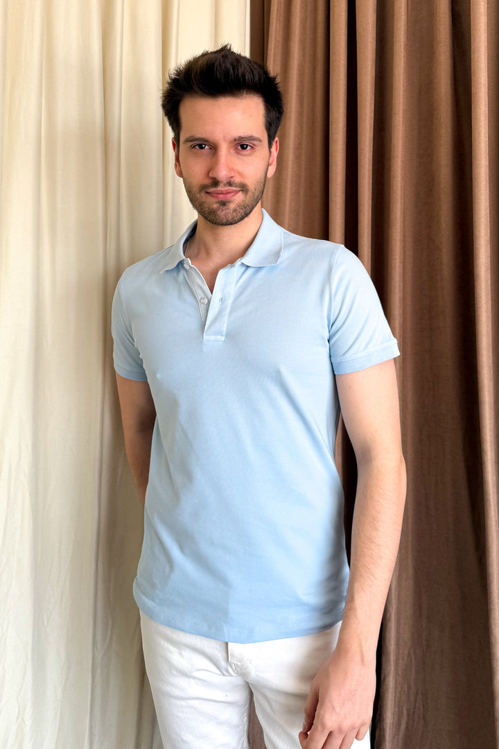 MPL Men's Polo Neck T-shirt 3225 - Twin Falls