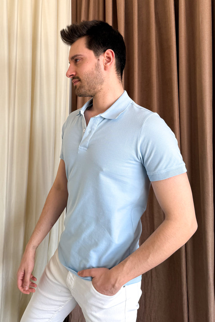 MPL Men's Polo Neck T-shirt 3225 - Twin Falls