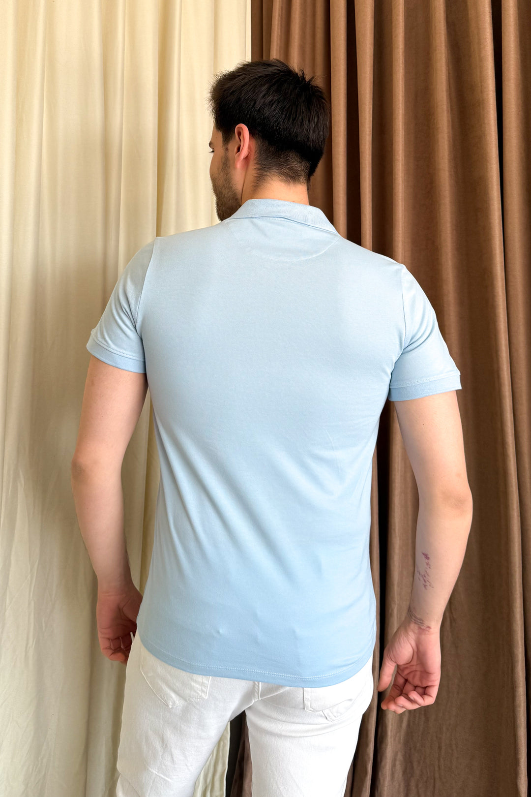 MPL Men's Polo Neck T-shirt 3225 - Twin Falls