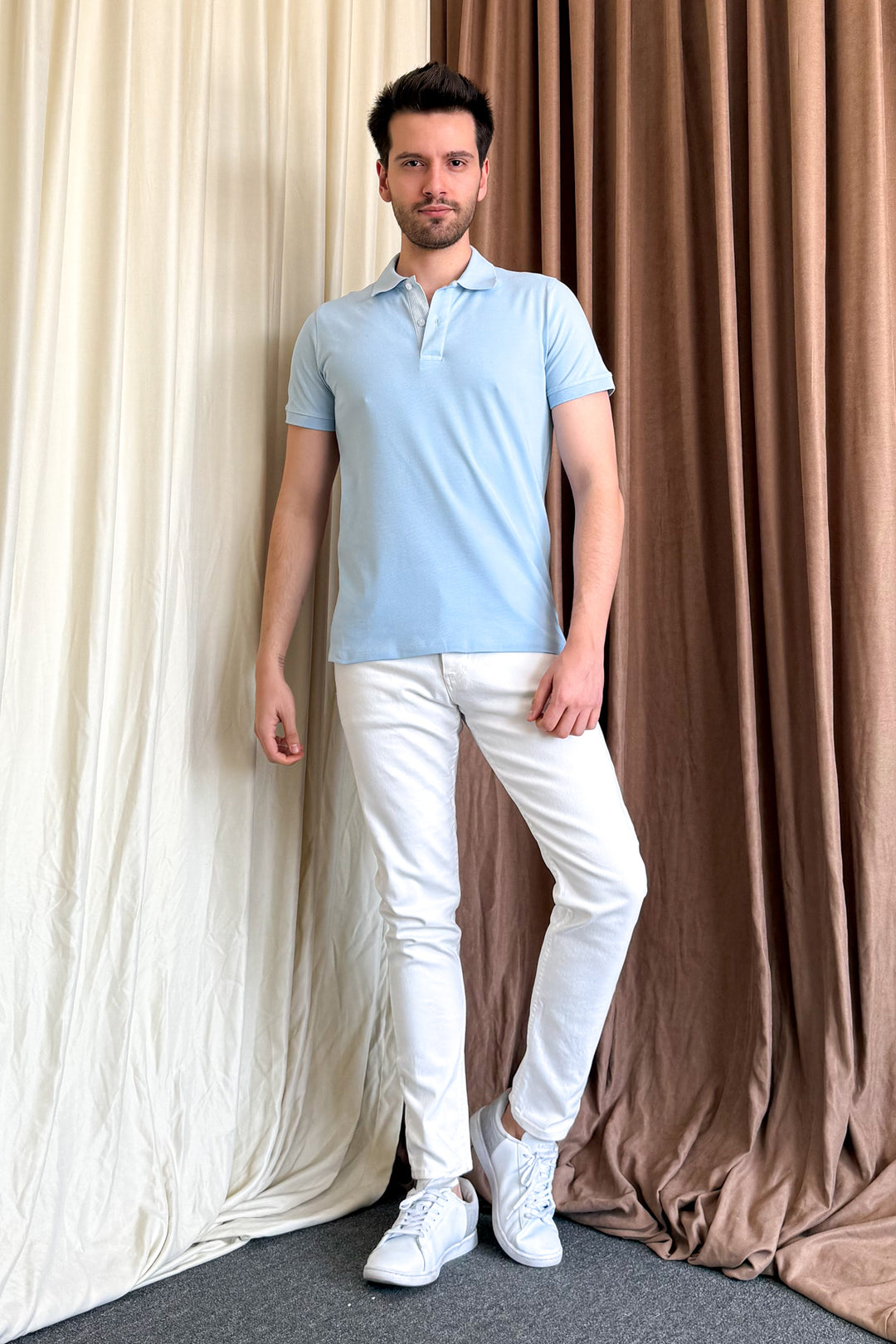 MPL Men's Polo Neck T-shirt 3225 - Twin Falls