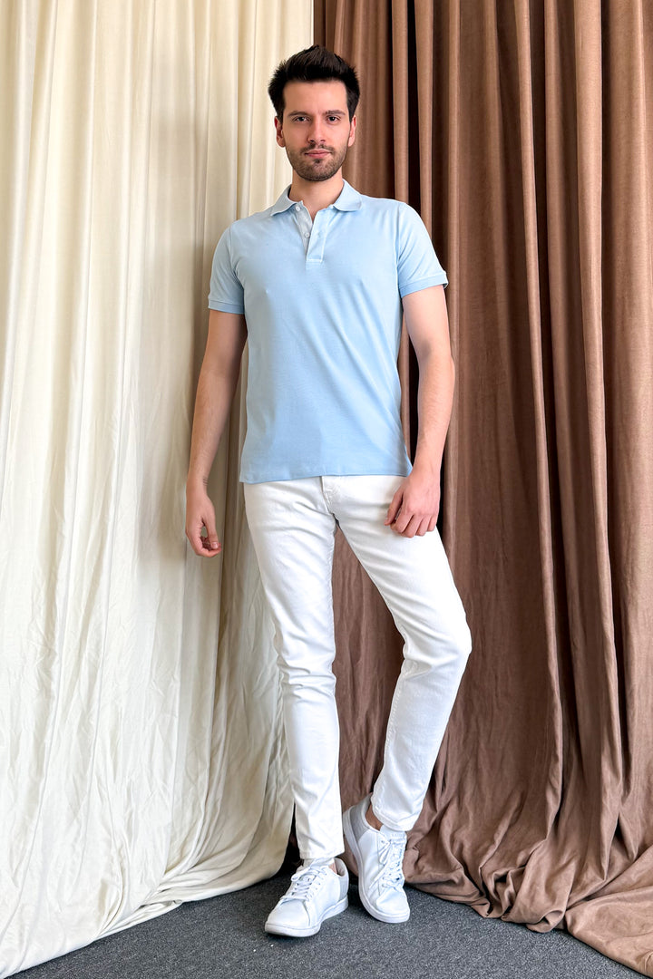 MPL Men's Polo Neck T-shirt 3225 - Twin Falls
