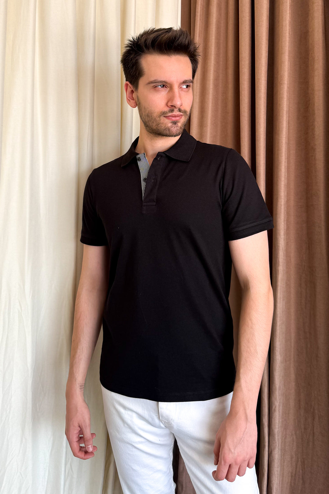 MPL Men's Polo Neck T-shirt 3225 - La Independencia