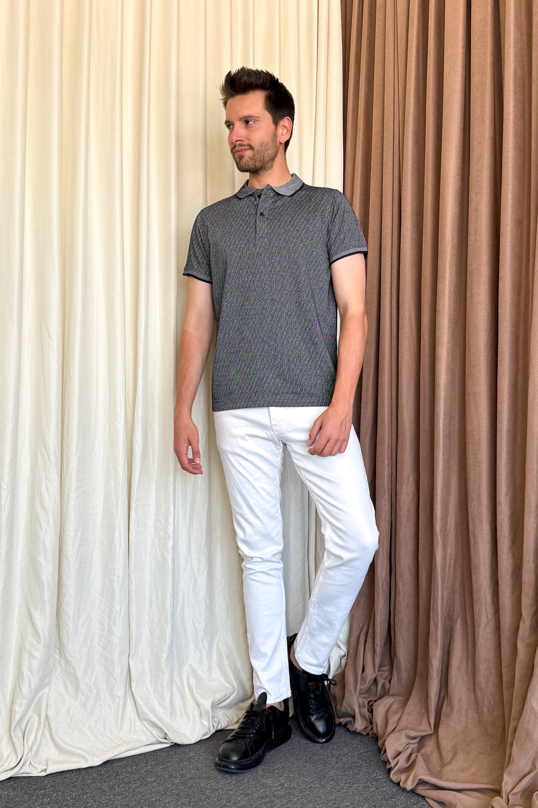 MPL Men's Polo Neck T-shirt - Yajalón