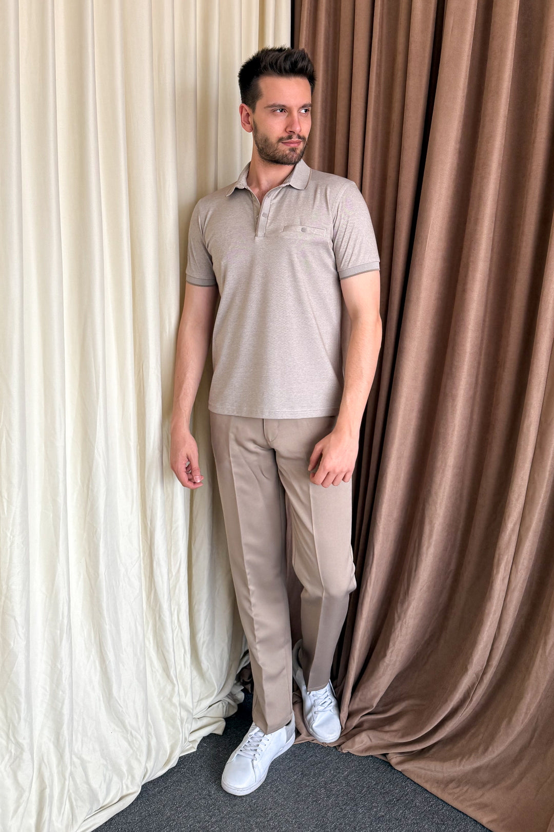 MPL Men's Polo Neck T-shirt 1015 - Esslingen