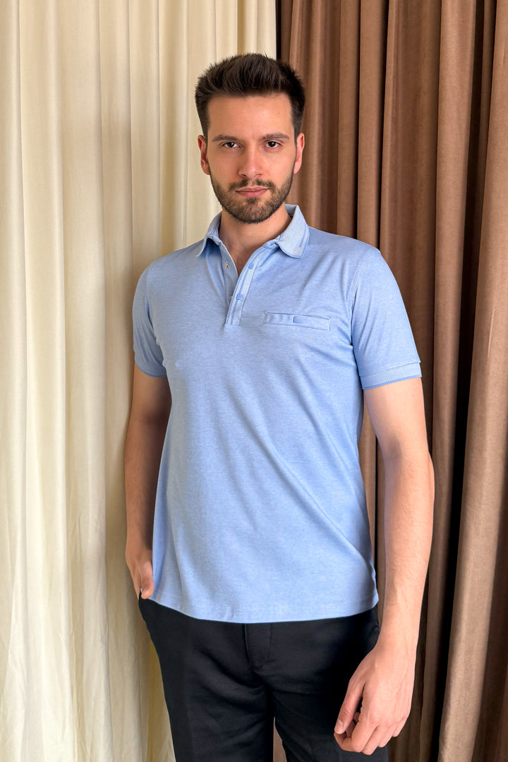 MPL Men's Polo Neck T-shirt 1015 - Mouscron