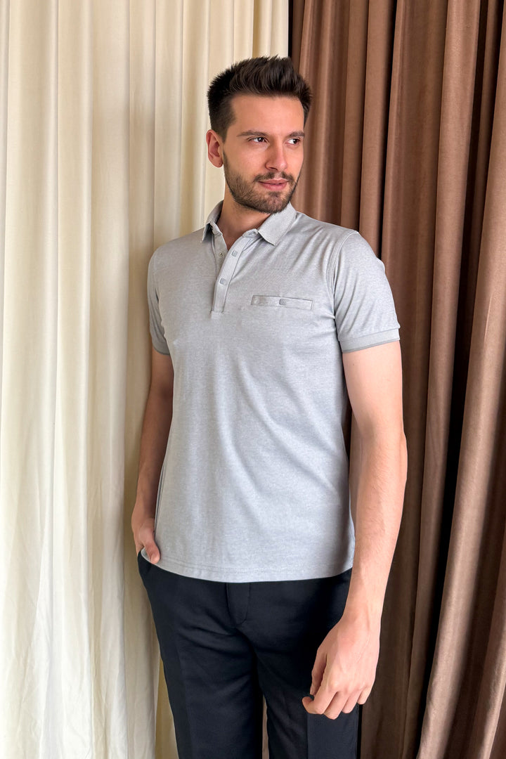 MPL Men's Polo Neck T-shirt 1015 - Mesa