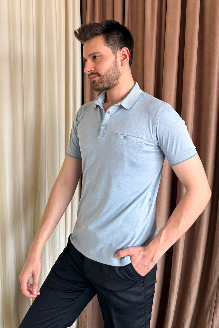 MPL Men's Polo Neck T-shirt 1015 - Jiménez