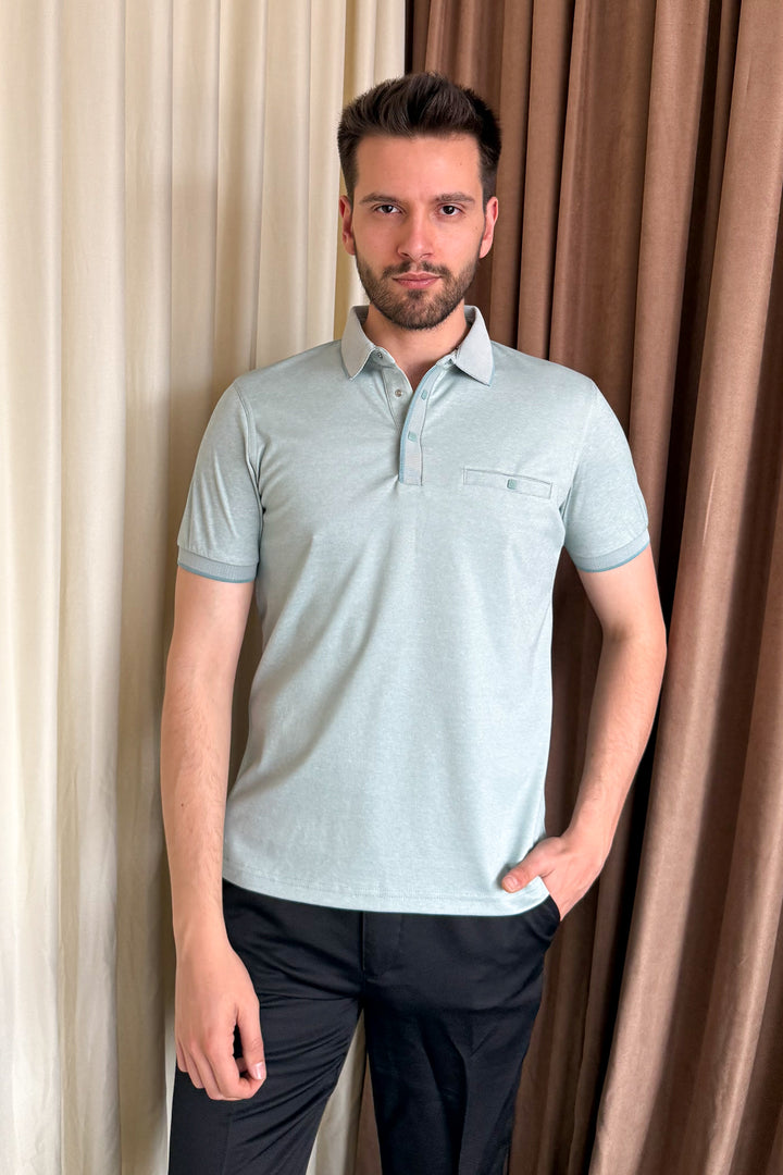 MPL Men's Polo Neck T-shirt 1015 - Tonbridge