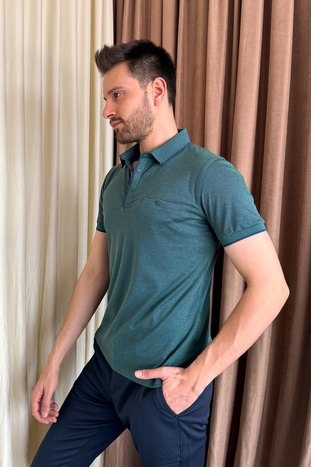 MPL Men's Polo Neck T-shirt 1015 - Tiraspol