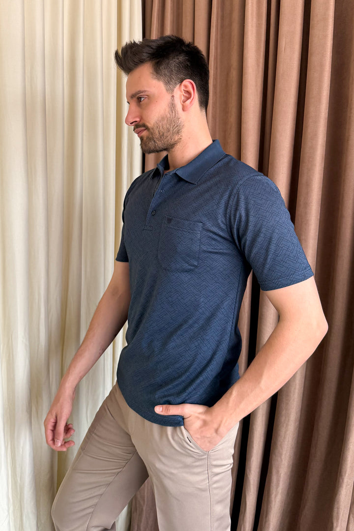 MPL Men's Polo Neck T-shirt 1103 - Huixquilucan