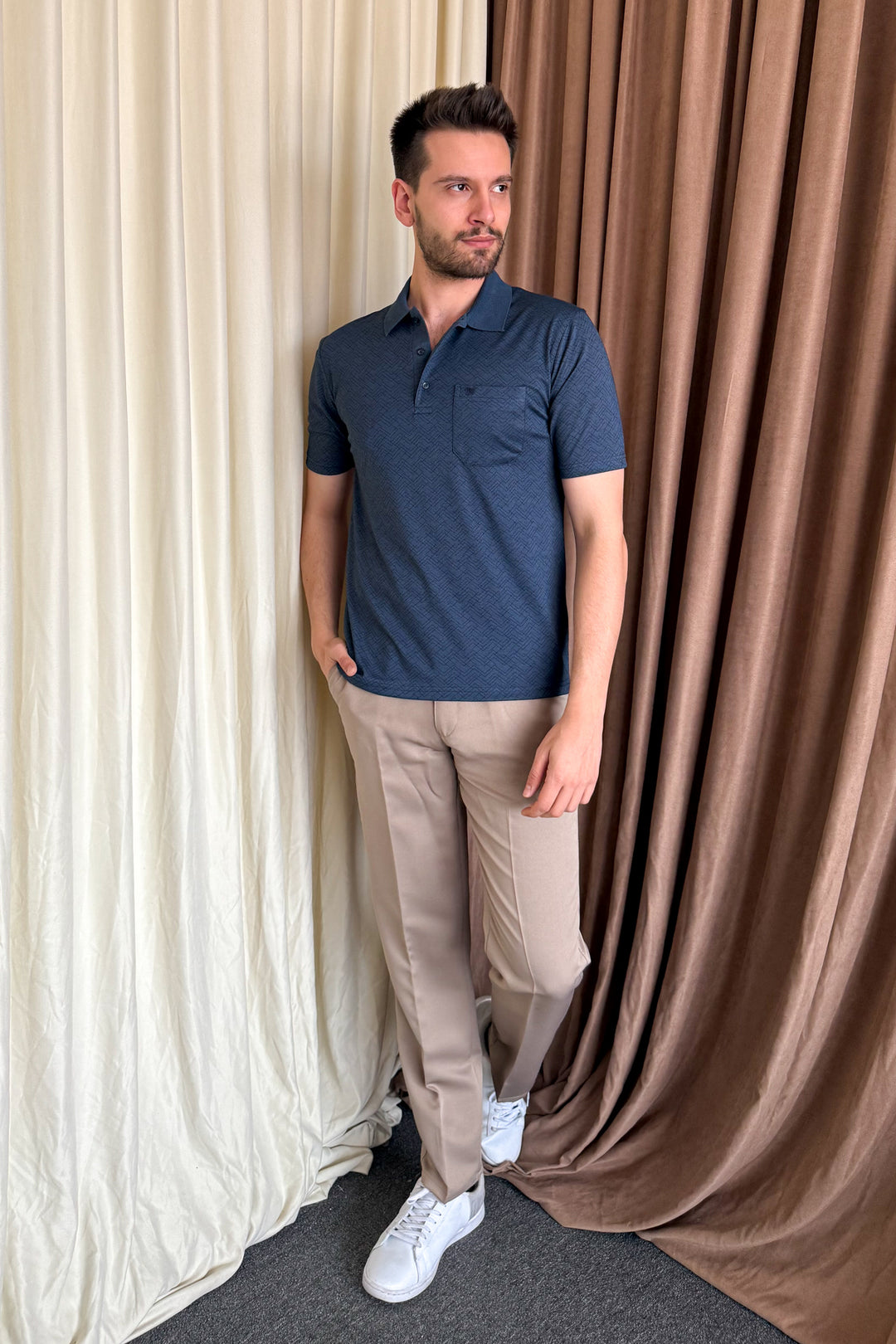 MPL Men's Polo Neck T-shirt 1103 - Huixquilucan