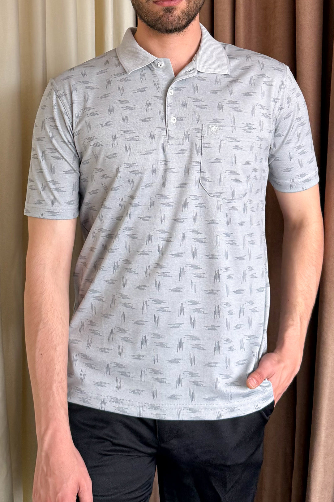 MPL Men's Polo Neck T-shirt 1104 - Fredericksburg