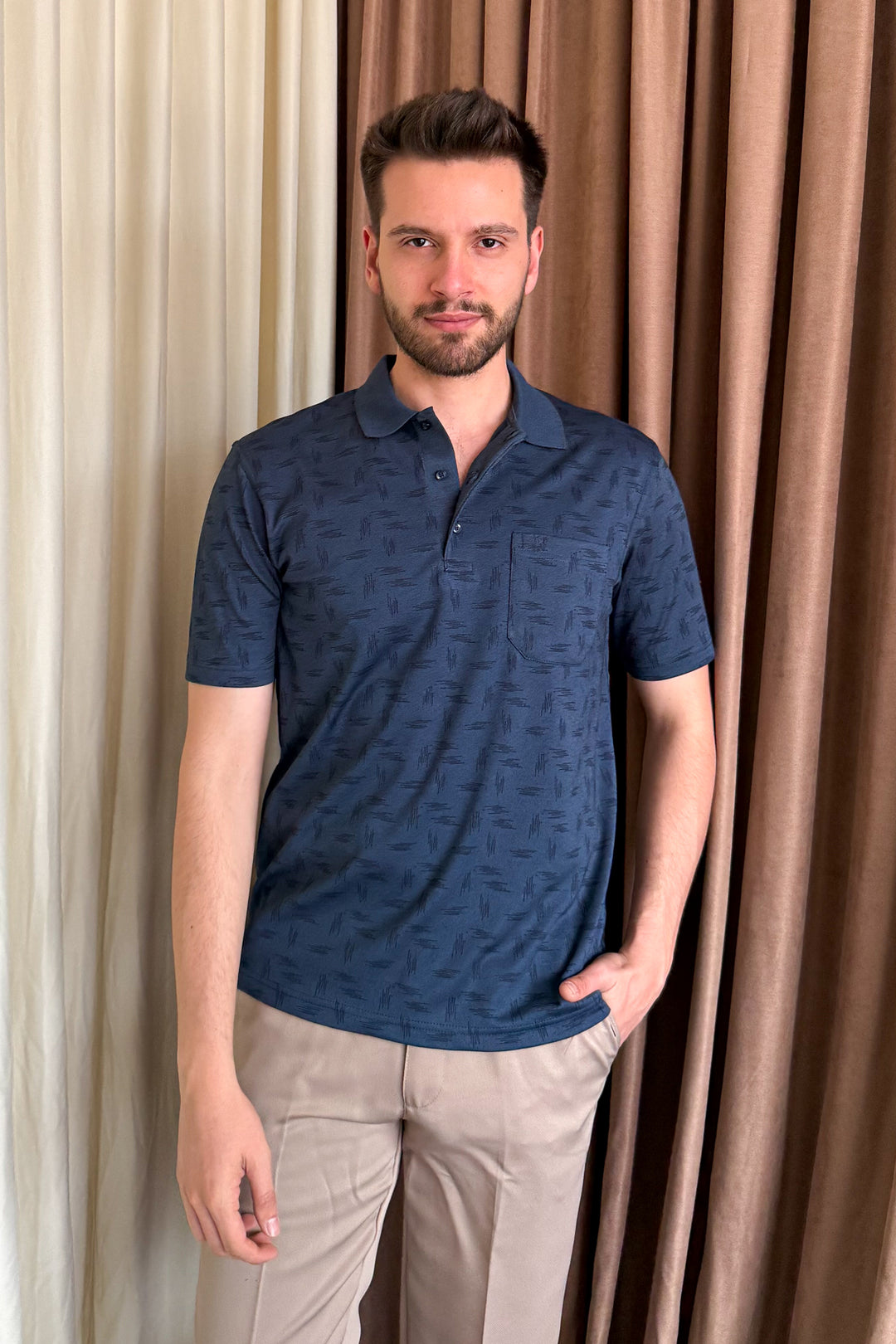 MPL Men's Polo Neck T-shirt 1104 - Bristol