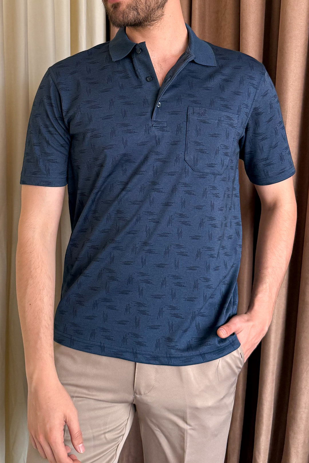 MPL Men's Polo Neck T-shirt 1104 - Bristol
