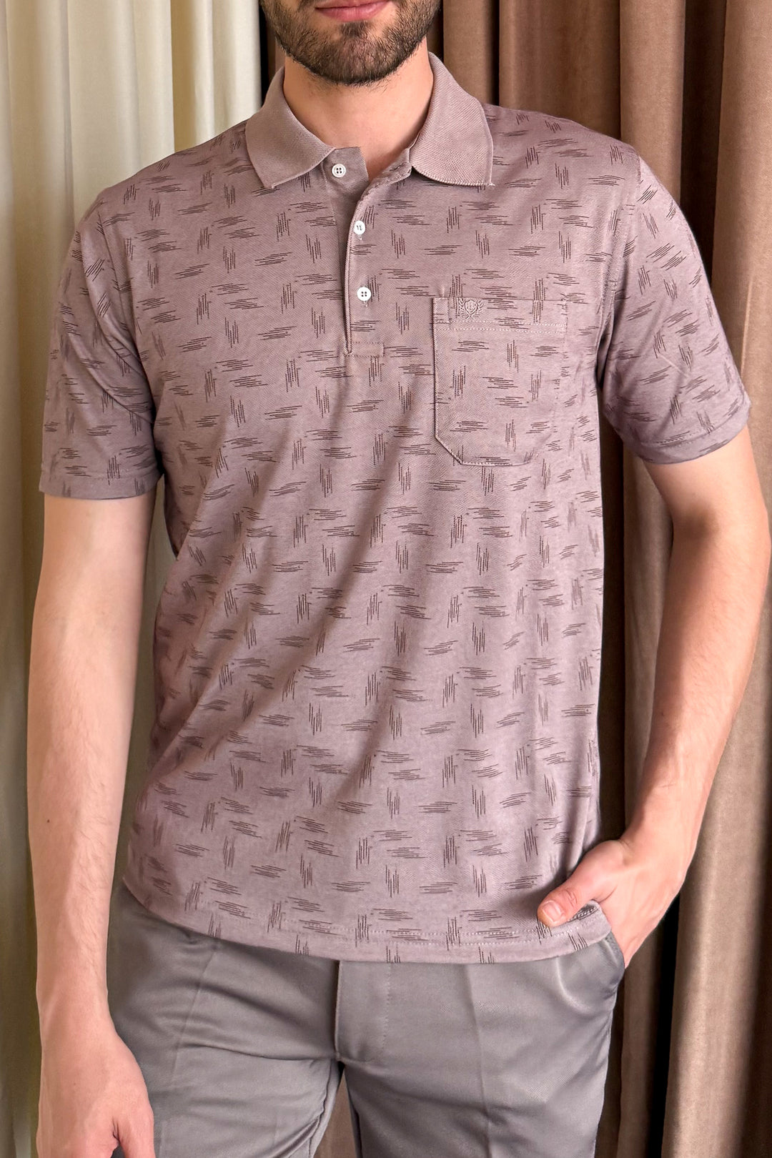 MPL Men's Polo Neck T-shirt 1104 - Gladbeck