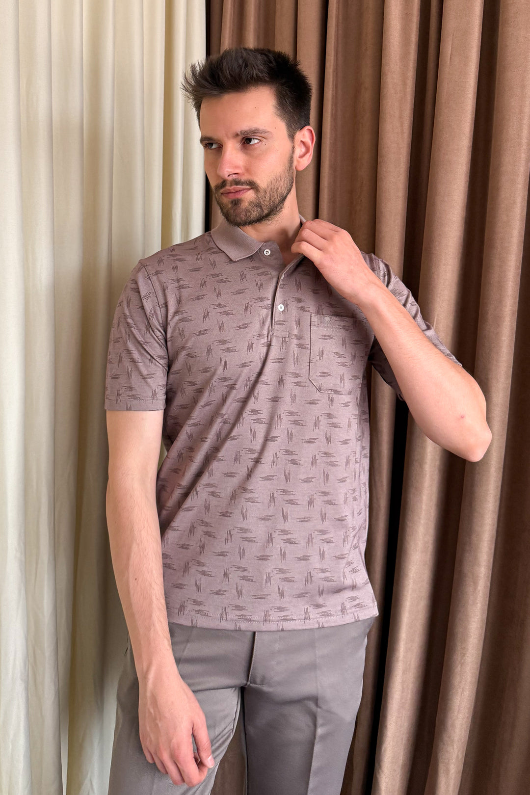 MPL Men's Polo Neck T-shirt 1104 - Gladbeck