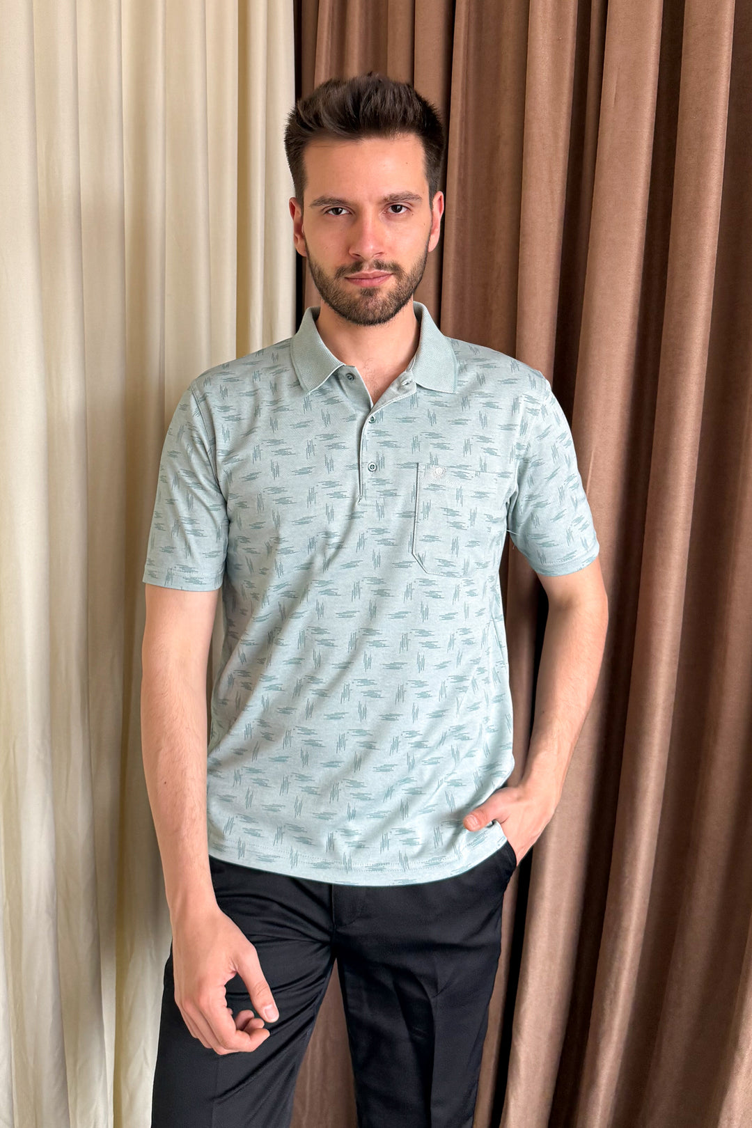 MPL Men's Polo Neck T-shirt 1104 - Deventer