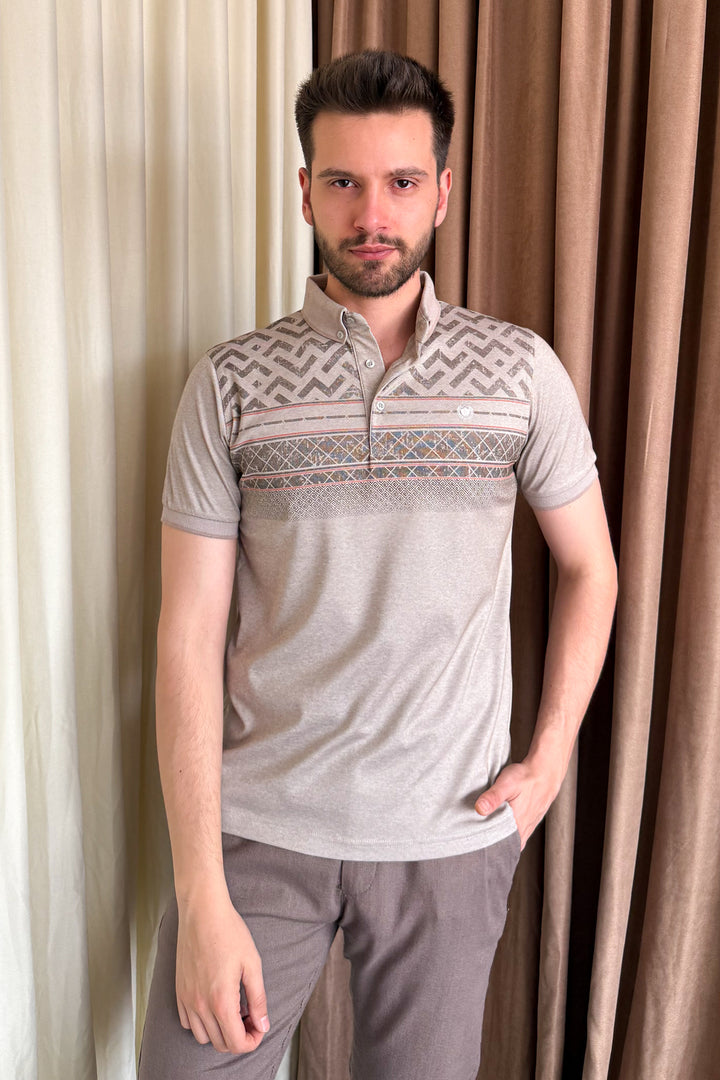 MPL Men's Polo Neck T-shirt 1201 - Dover