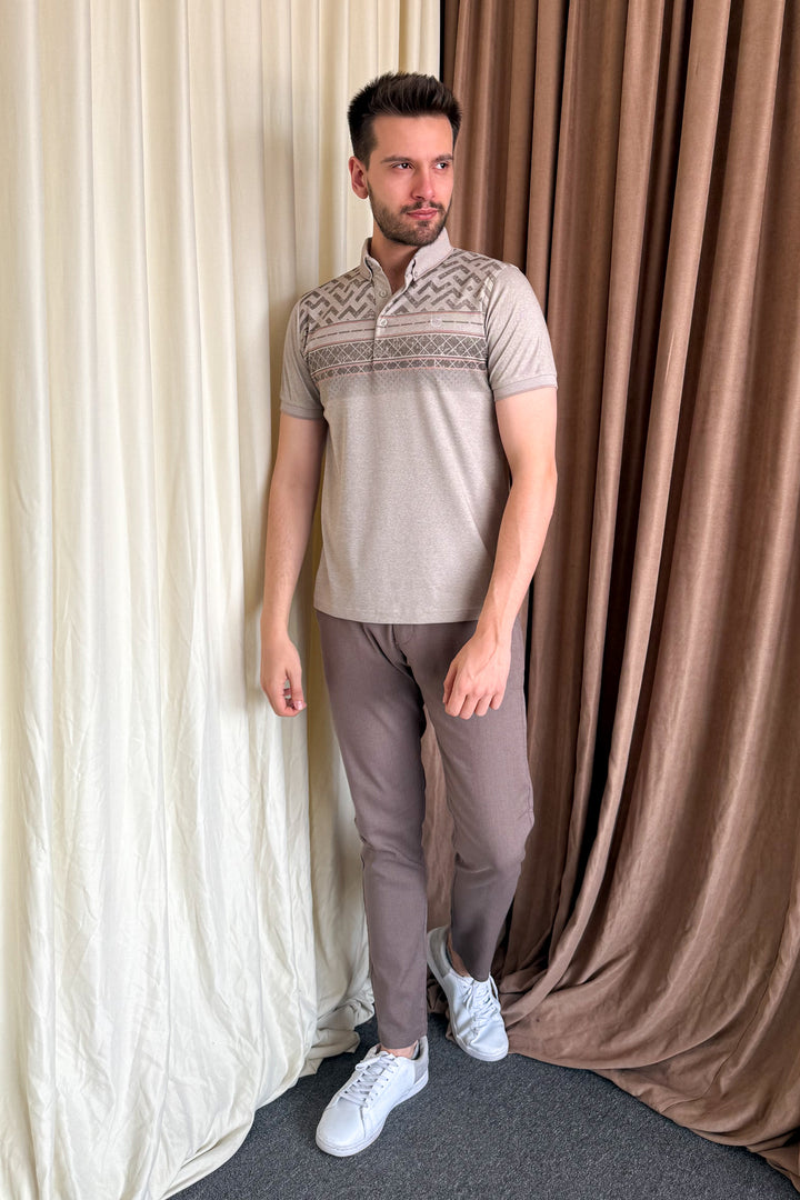 MPL Men's Polo Neck T-shirt 1201 - Dover