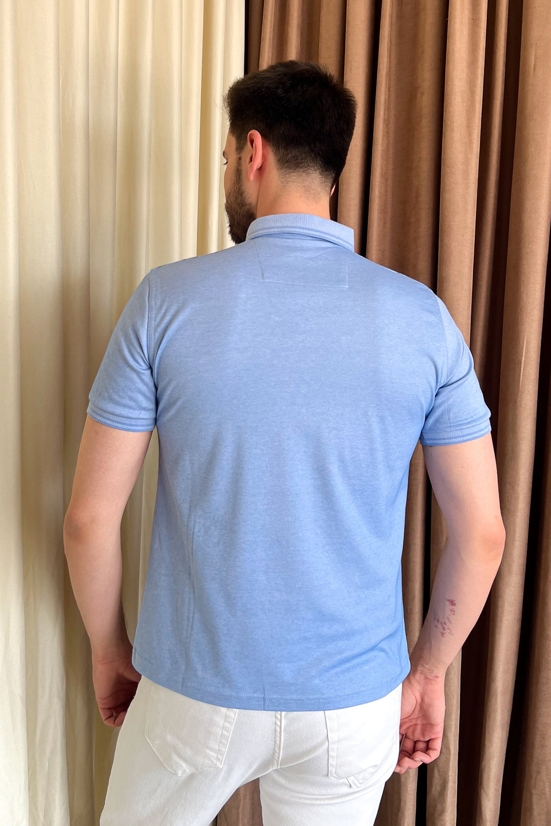 MPL Men's Polo Neck T-shirt 1201 - Crawley