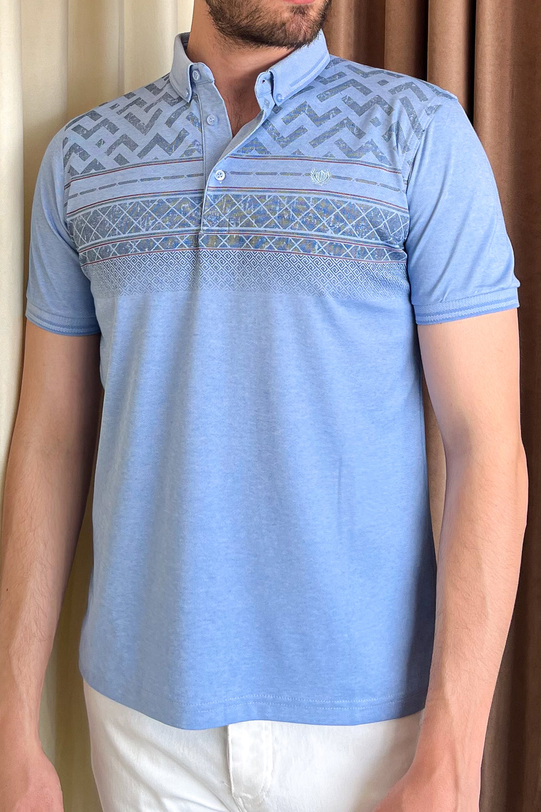 MPL Men's Polo Neck T-shirt 1201 - Crawley