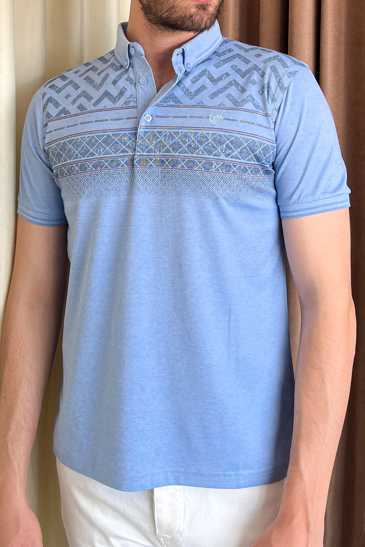 MPL Men's Polo Neck T-shirt 1201 - Crawley