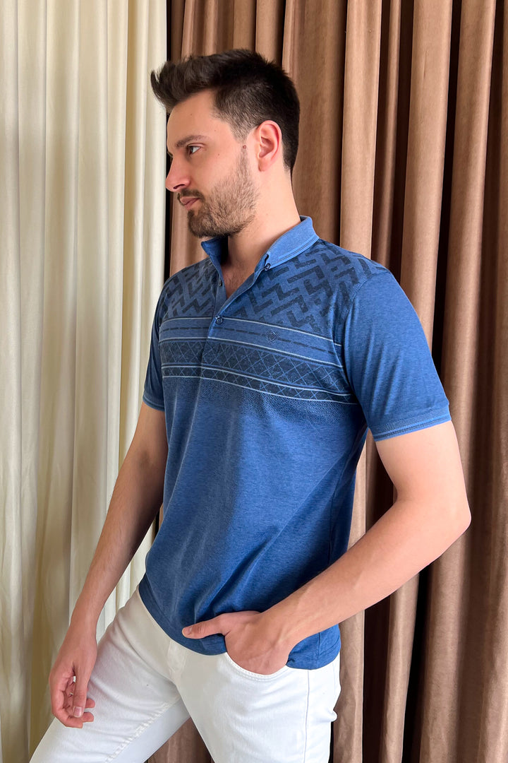 MPL Men's Polo Neck T-shirt 1201 - Acharnés