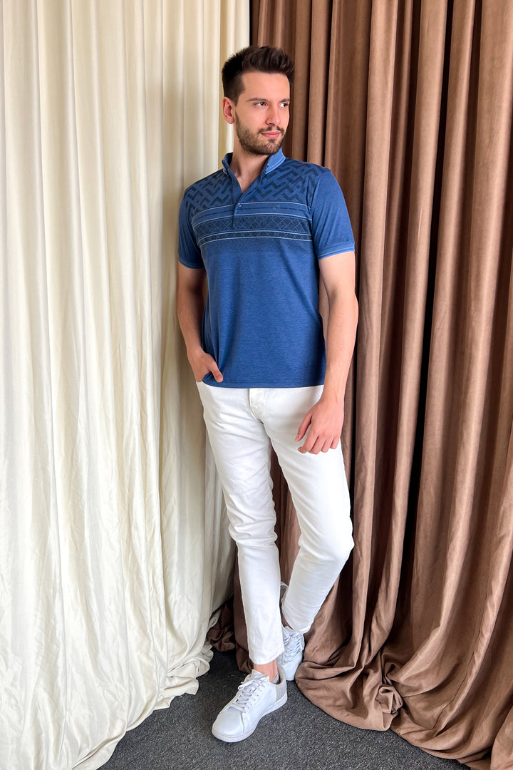 MPL Men's Polo Neck T-shirt 1201 - Acharnés