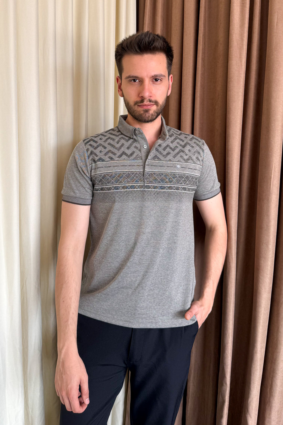 MPL Men's Polo Neck T-shirt 1201 - Springfield