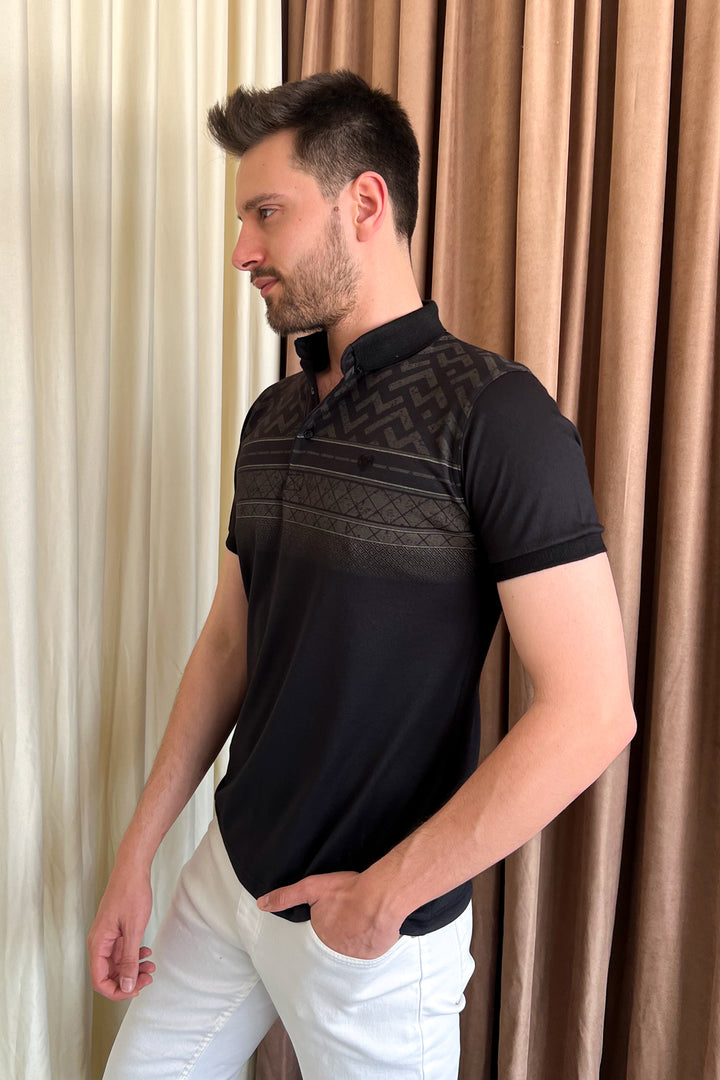 MPL Men's Polo Neck T-shirt 1201 - Livry-Gargan