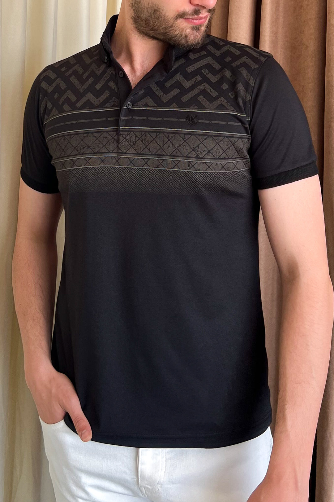 MPL Men's Polo Neck T-shirt 1201 - Livry-Gargan