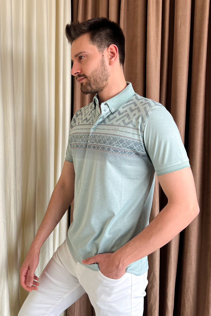 MPL Men's Polo Neck T-shirt 1201 - Izmail