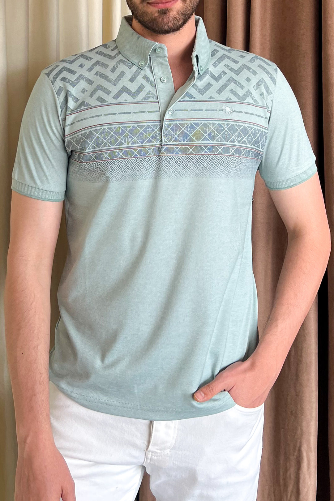 MPL Men's Polo Neck T-shirt 1201 - Izmail