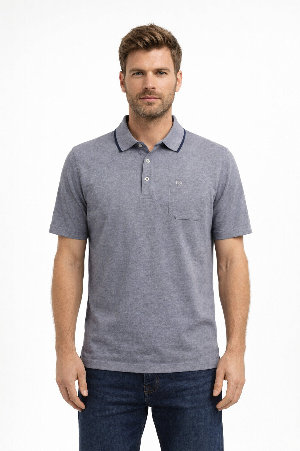 MPL Erkek Polo Yaka Cepli Kısa Kol Tshirt 5001 - Colonie