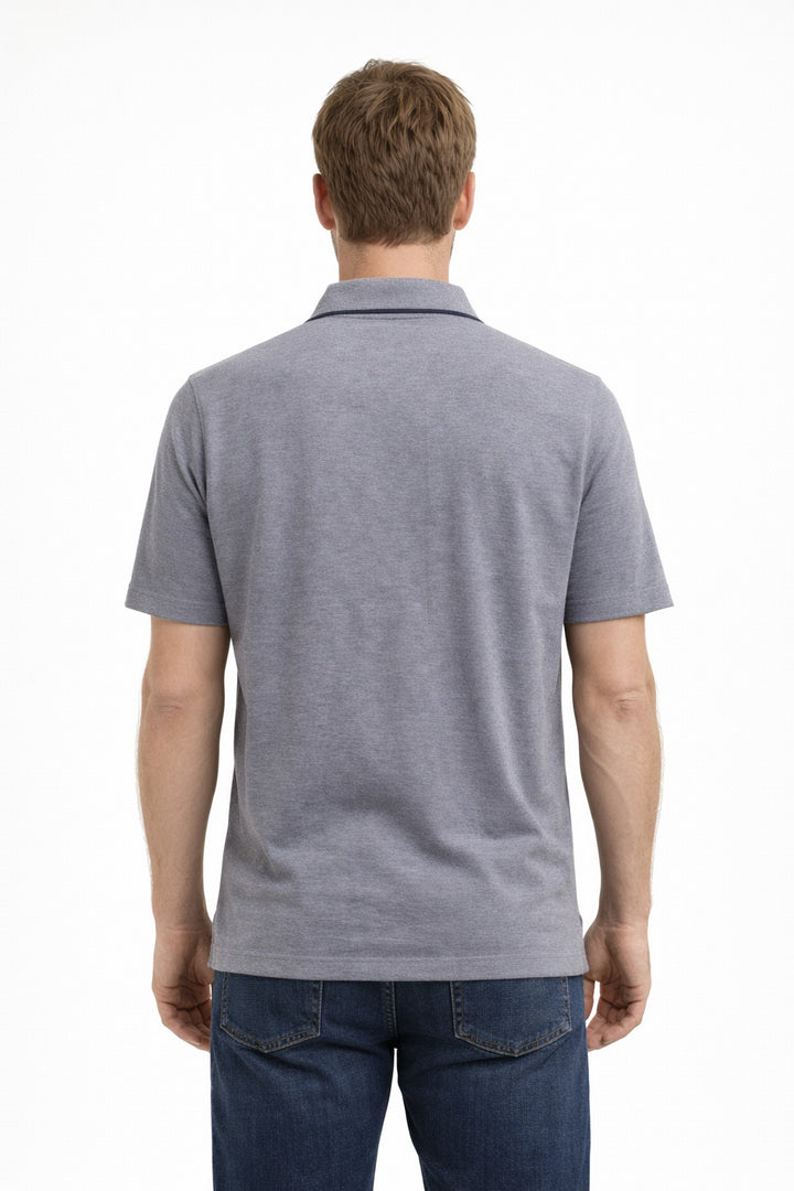 MPL Erkek Polo Yaka Cepli Kısa Kol Tshirt 5001 - Colonie