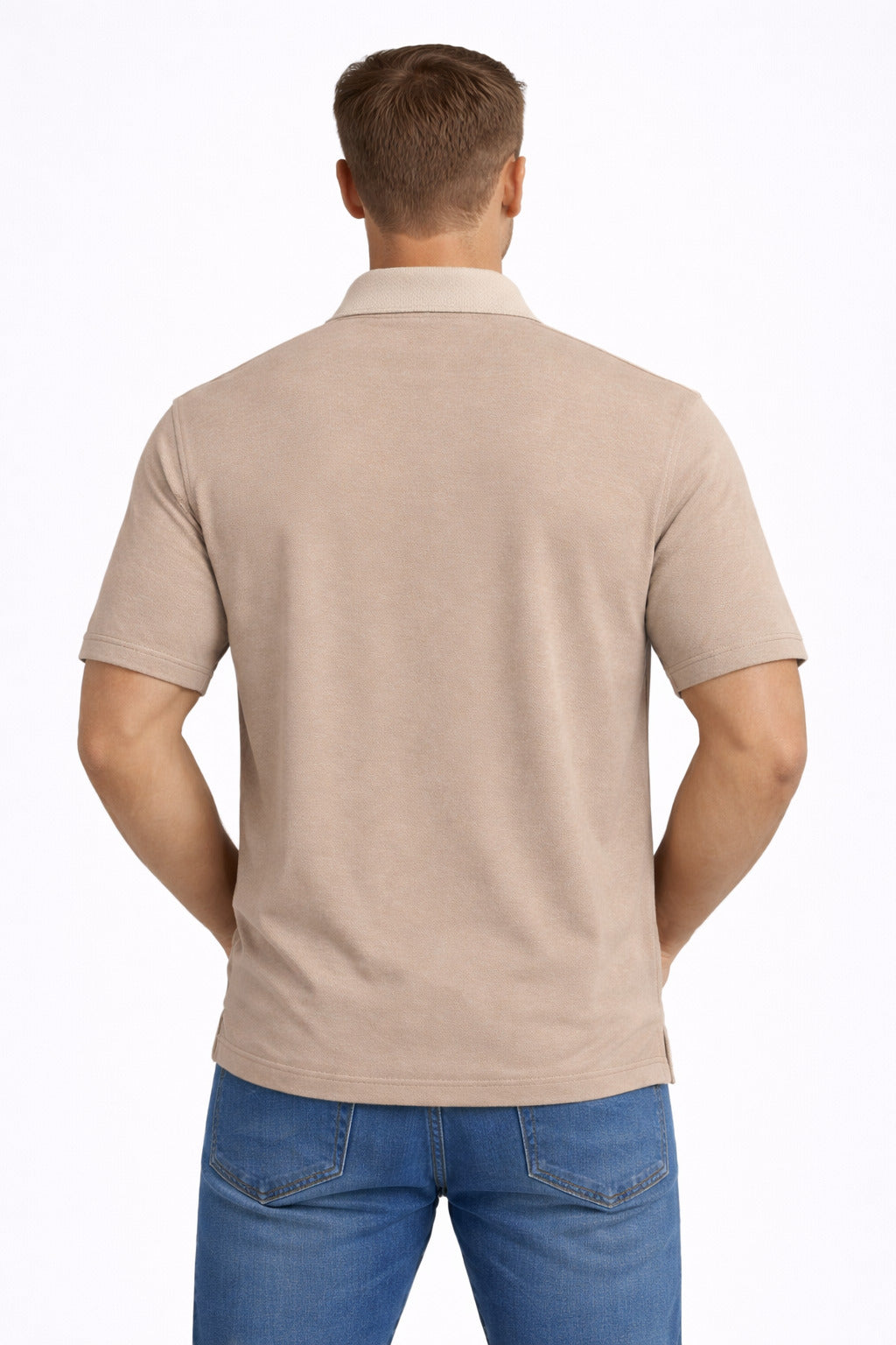 MPL Erkek Polo Yaka Cepli Kısa Kol Tshirt 5001 - Ladispoli