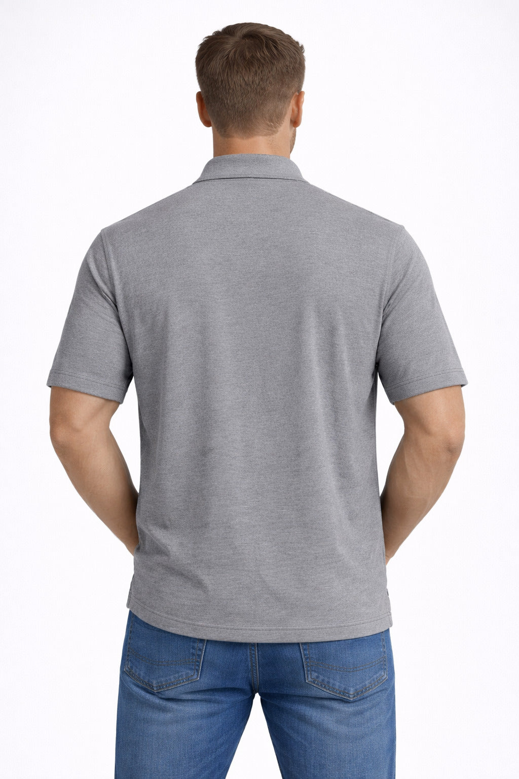 MPL Erkek Polo Yaka Cepli Kısa Kol Tshirt 5001 - Pearland