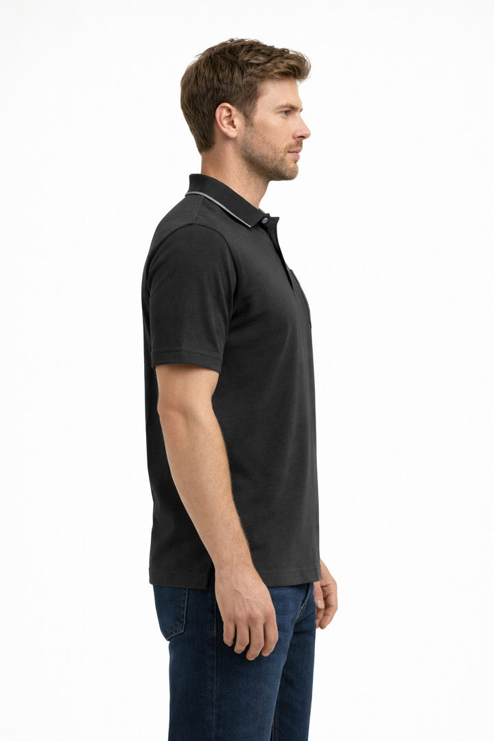 MPL Erkek Polo Yaka Cepli Kısa Kol Tshirt 5001 - Troy