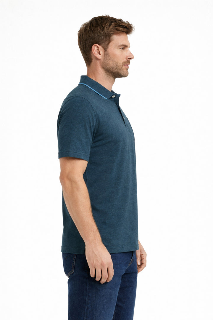 MPL Erkek Polo Yaka Cepli Kısa Kol Tshirt 5001 - Aves
