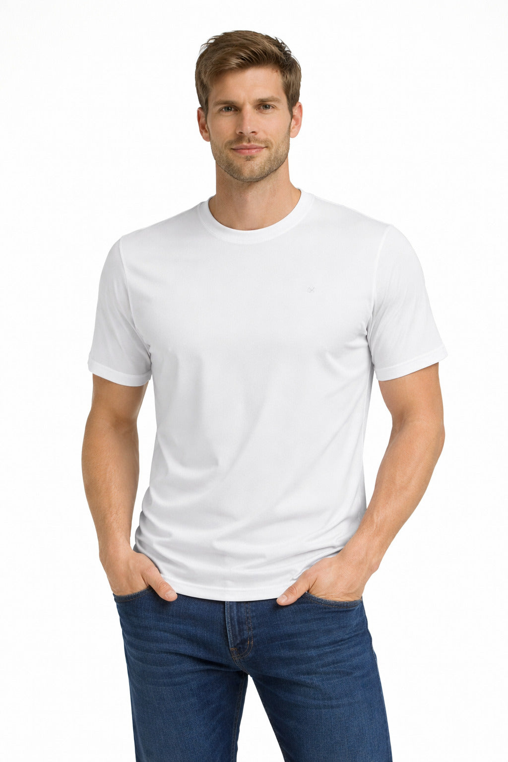 MPL Erkek Bisiklet Yaka Kısa Kol Tshirt 5002 - Frosinone
