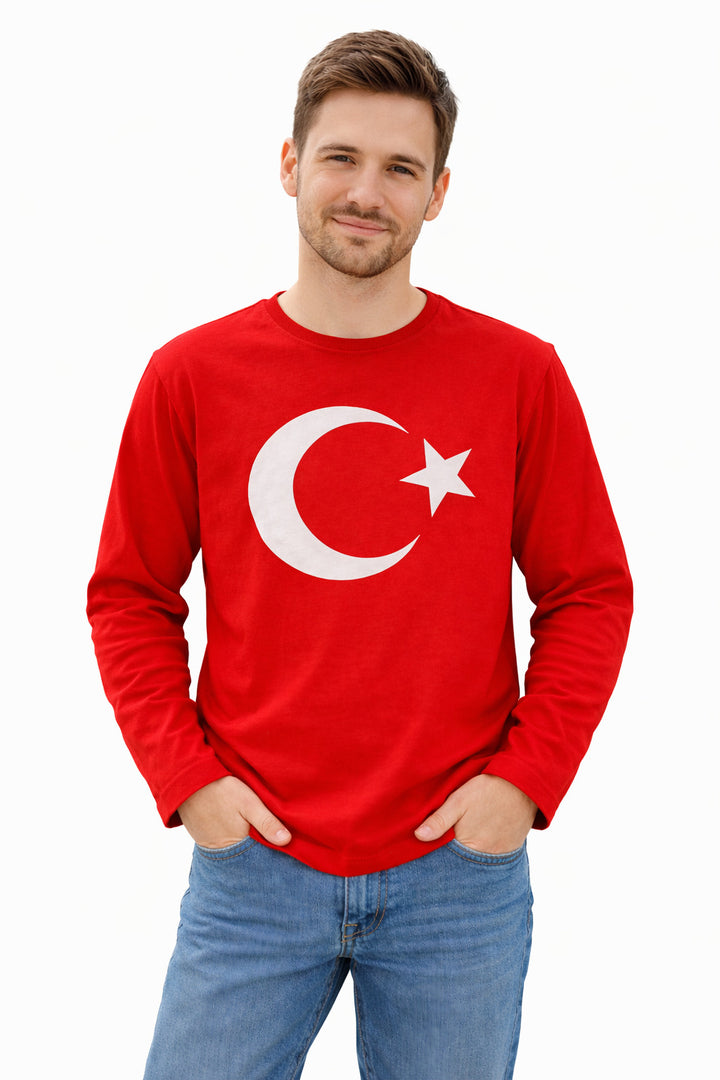 MPL Erkek Ay Yıldız Baskılı T-shirt - Birmingham