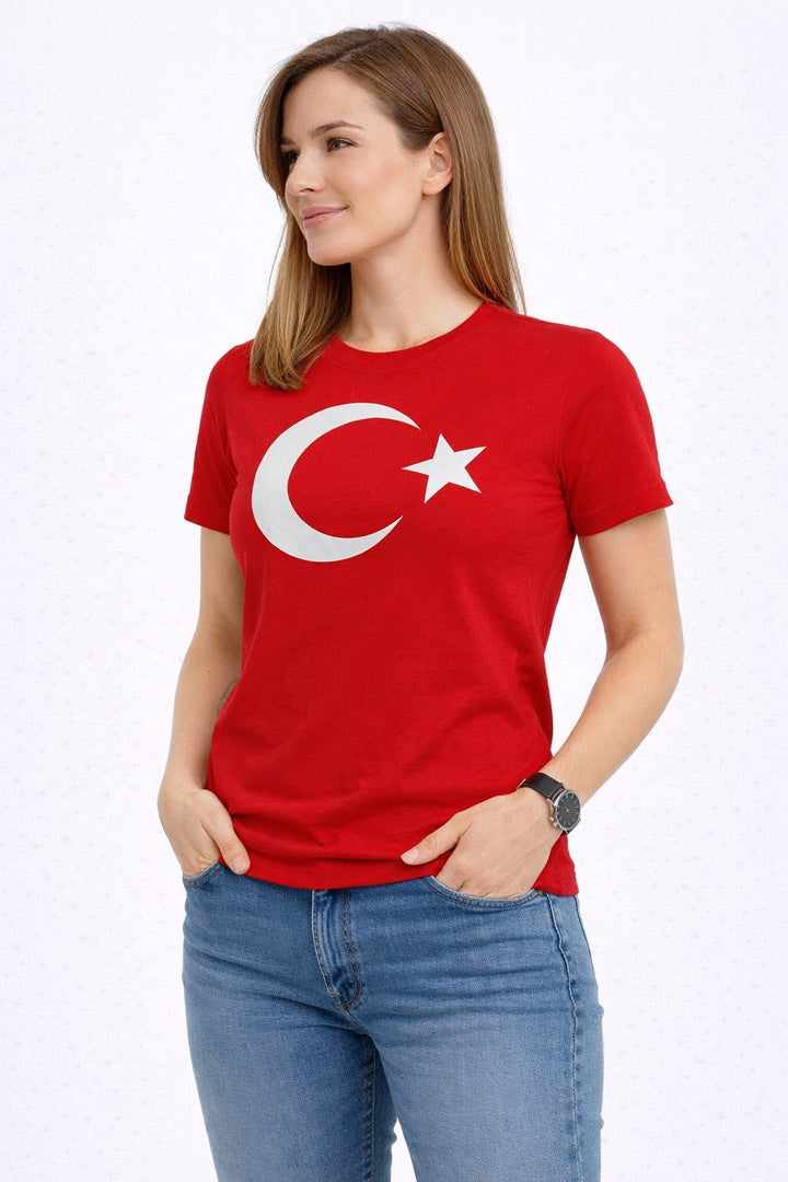 MPL Erkek Ay Yıldız Baskılı T-shirt - Mentor