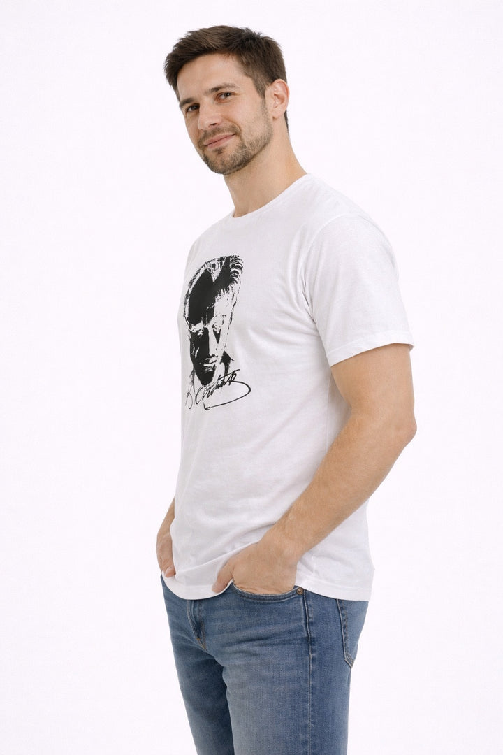 MPL Erkek Atatürk Baskılı Kısa Kol T-shirt - Abbotsford