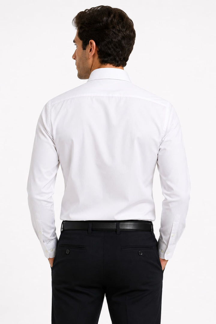 MPL Erkek Uzun Kol Armürlü Slimfit Gömlek - Brescia