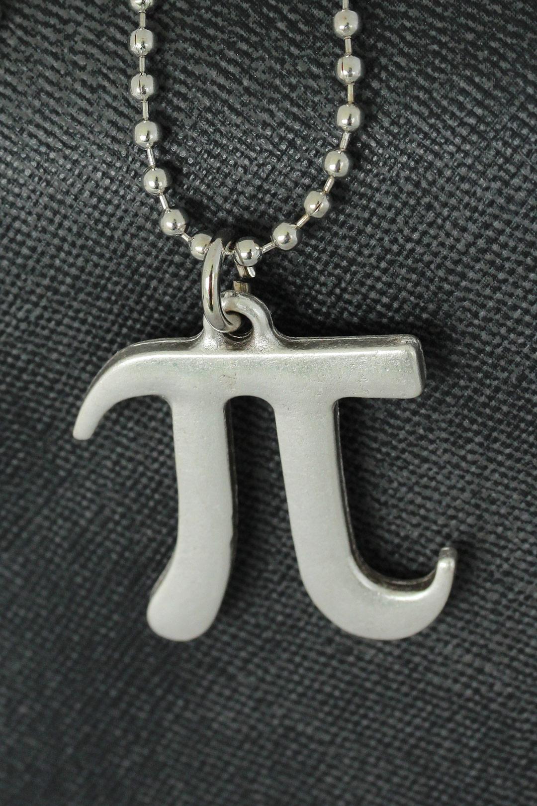 EBJ Pi Number Designed Metal Men's Necklace - Leavenworth
