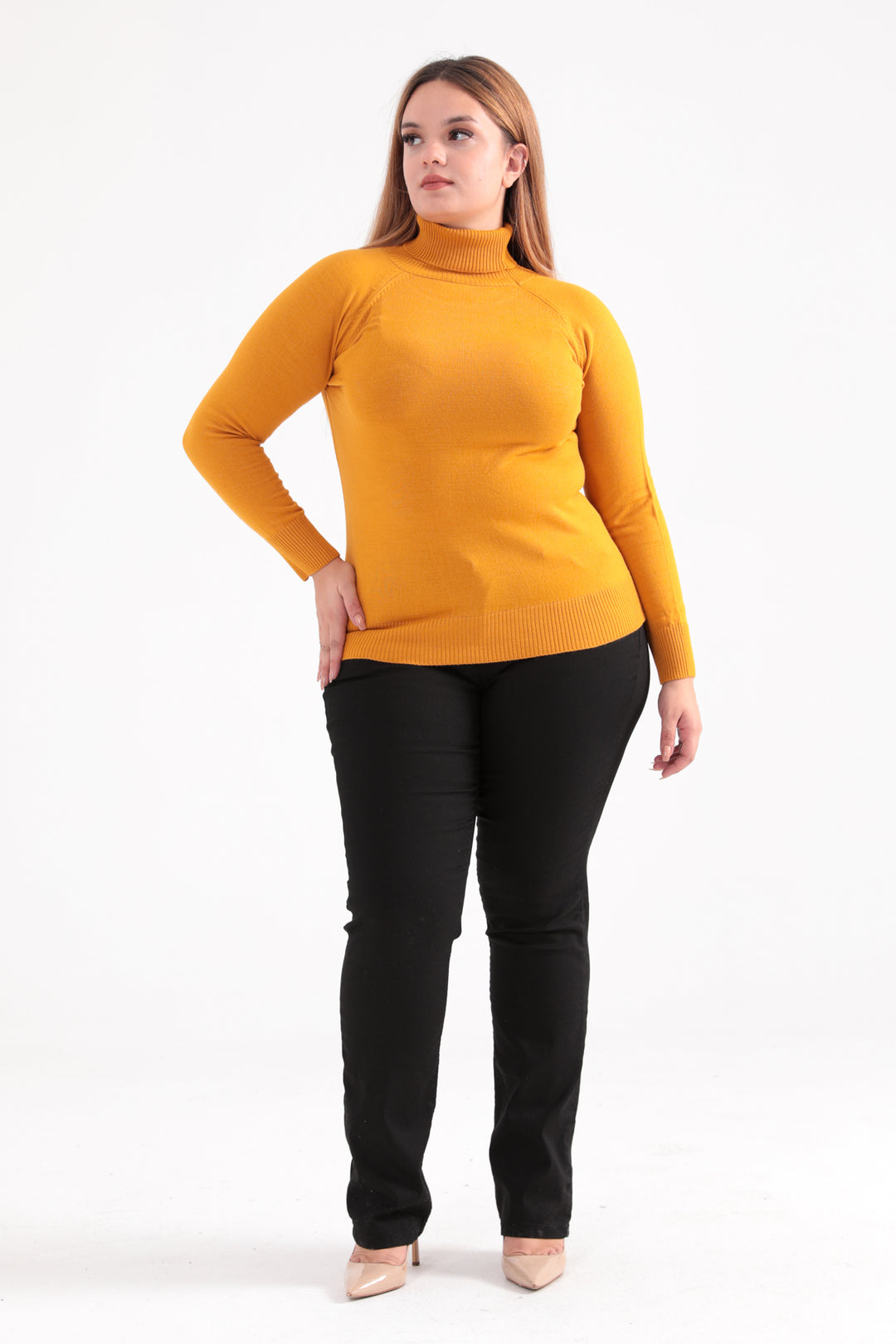 MPL Woman Plus Size Fisherman Sweater 4125 - Mugnano di Napoli